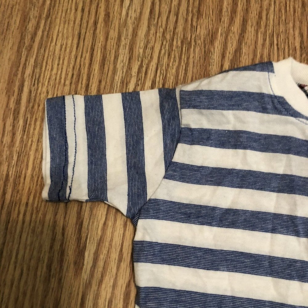 ben sherman baby boy striped pocket t-shirt size 12 Months - Picture 3 of 7